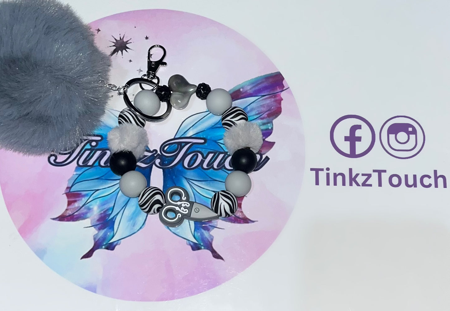 Keyring & Pompom
