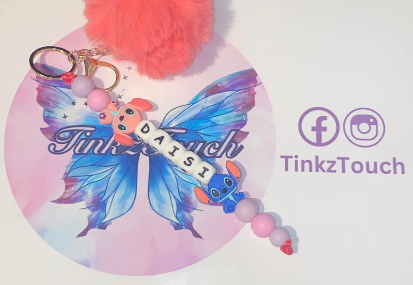 Girls Book Bag Charm