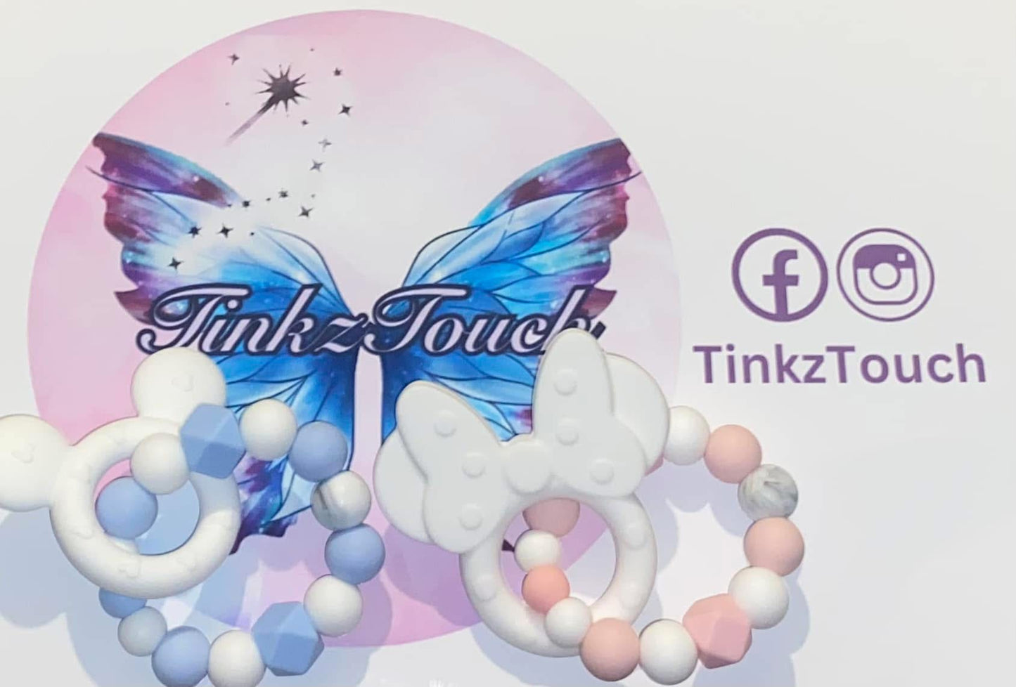 Girls Teething Ring & Silicone Toy